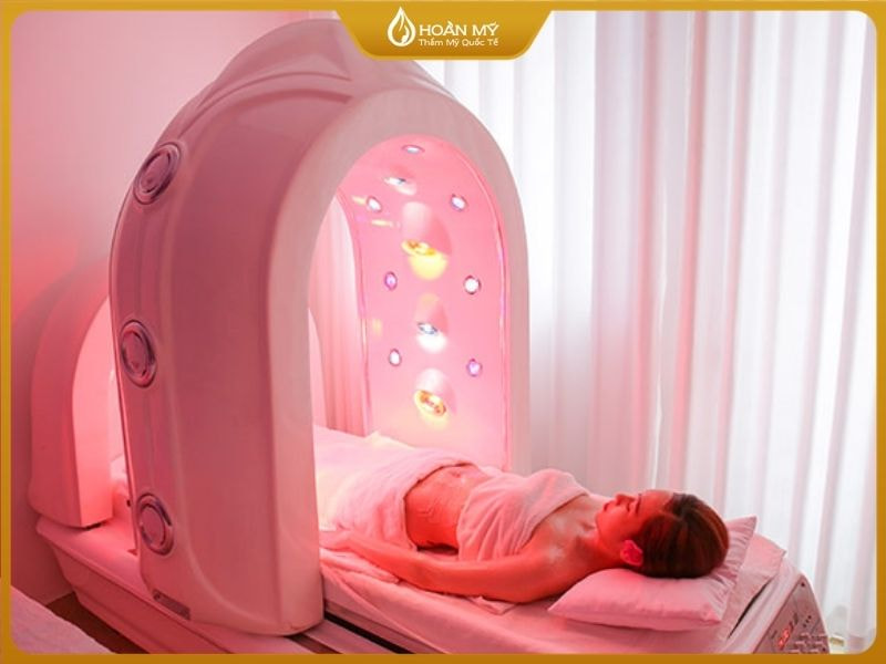 Công nghệ tắm trắng phi thuyền Bio Light 4D tại Hoàn Mỹ