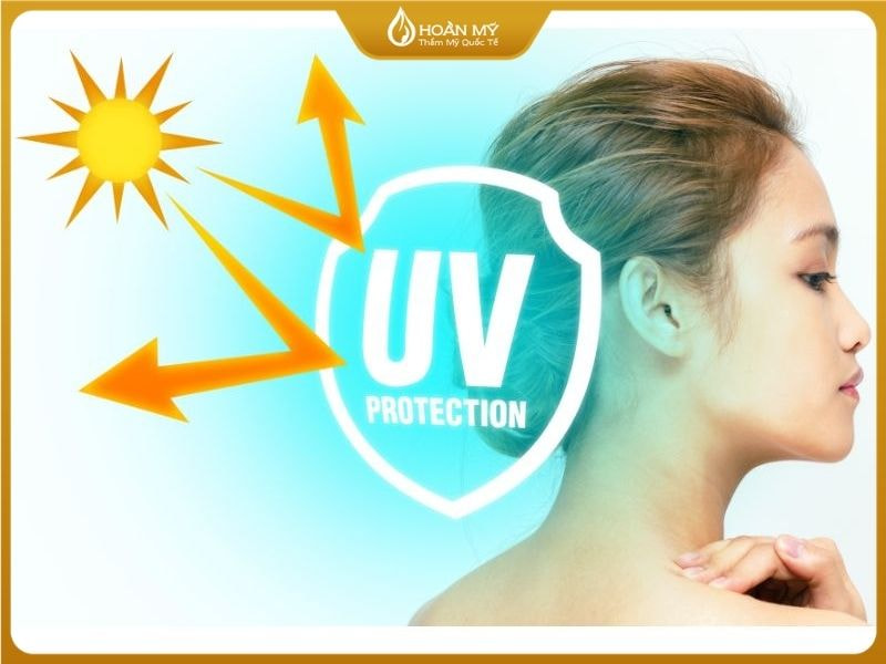 Sử dụng viên uống chống nắng, kem chống nắng, che chắn kỹ lưỡng là cách tốt nhất để bảo vệ làn da